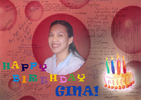 Happy birthday Gina!